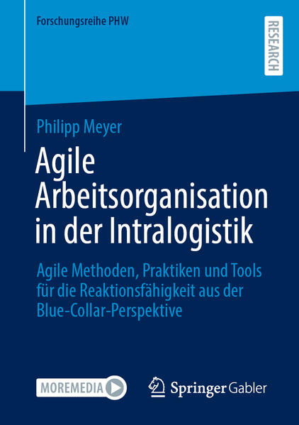 Buchcover: Agile Arbeitsorganisation in der Intralogistik